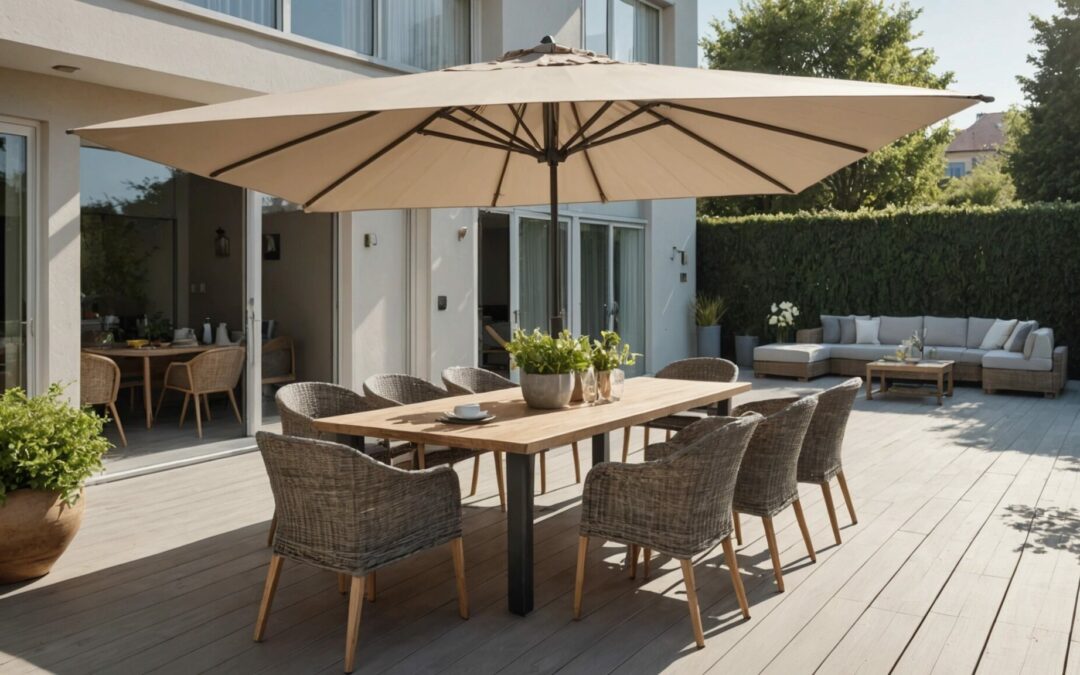 Comment choisir la taille idéale de parasol pour votre terrasse ?